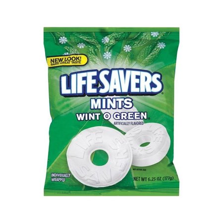 SNICKERS Life Savers Wint O Green Mints 6.25 oz 267220